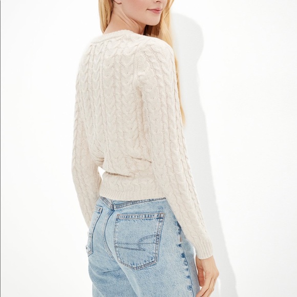 AEO Cable Sweater - Picture 2 of 2